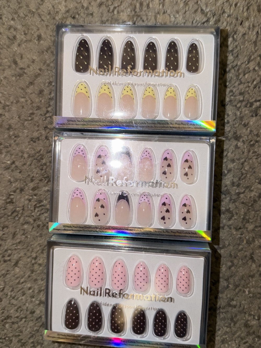 Nail Reformation Press-On Nails Set - Polka Dots